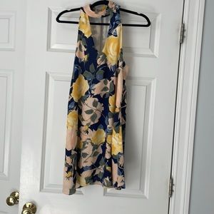 Floral semi formal lightly worn dress